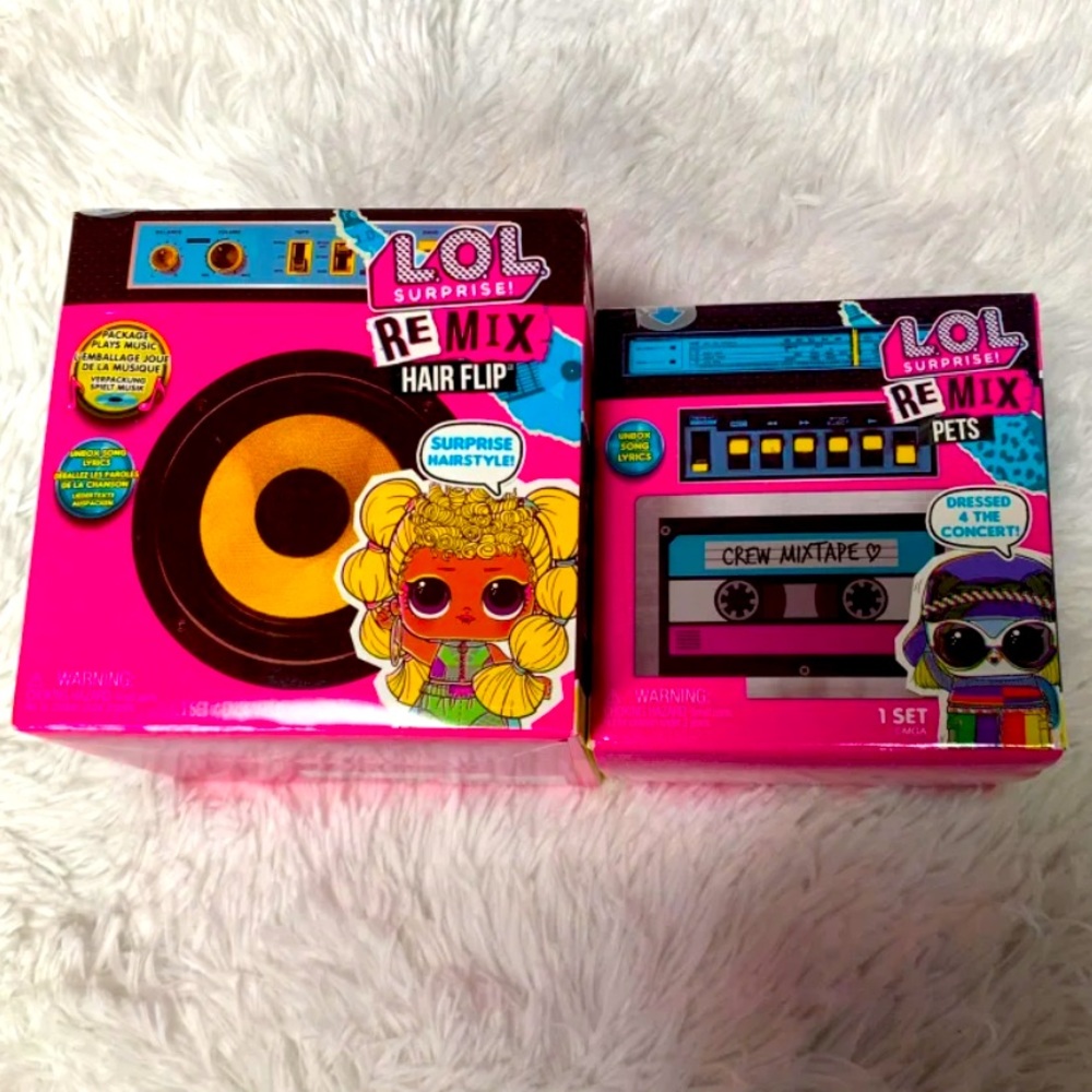 L.O.L. Surprise Remix hair Flip & Pet